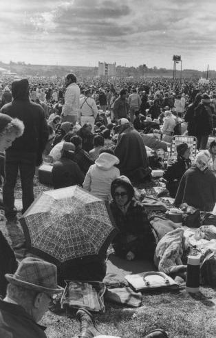 Pope John Paul II's visit to Iowa